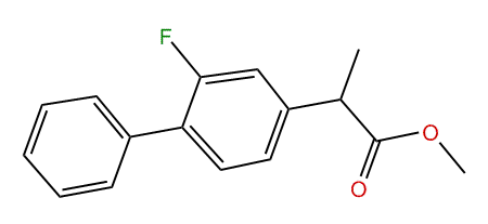 Methyl 2-(2-fluorobiphenyl-4-yl)-propanoate